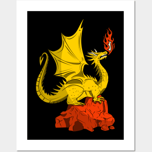 GOLDEN DRAGON Posters and Art